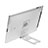 Universal Tablet Stand Mount Holder T22 for Apple iPad 3 Clear