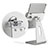 Universal Tablet Stand Mount Holder T24 for Apple iPad Air 2 Silver