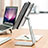Universal Tablet Stand Mount Holder T24 for Apple iPad Pro 12.9 2022 Silver