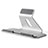 Universal Tablet Stand Mount Holder T25 for Amazon Kindle 6 inch Silver