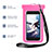 Universal Waterproof Case Dry Bag Underwater Shell W05 Pink