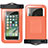 Universal Waterproof Cover Dry Bag Underwater Pouch W02 Orange
