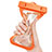 Universal Waterproof Hull Dry Bag Underwater Case Orange