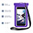 Universal Waterproof Hull Dry Bag Underwater Case W05 Purple