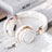 Wireless Bluetooth Foldable Sports Stereo Headphone Headset H71 White