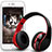 Wireless Bluetooth Foldable Sports Stereo Headset Headphone H72 Red