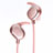 Wireless Bluetooth Sports Stereo Earphone Headset H43 Pink