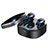 Wireless Bluetooth Sports Stereo Earphone Headset H45 Black