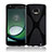 X-Line Transparent Gel Soft Case T01 for Motorola Moto Z Play Black