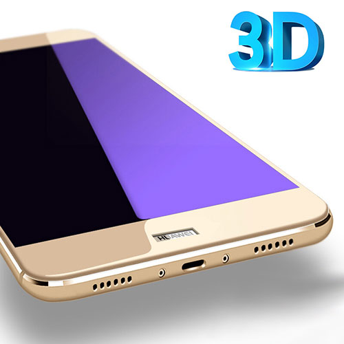 3D Tempered Glass Screen Protector Film for Huawei G9 Plus Gold