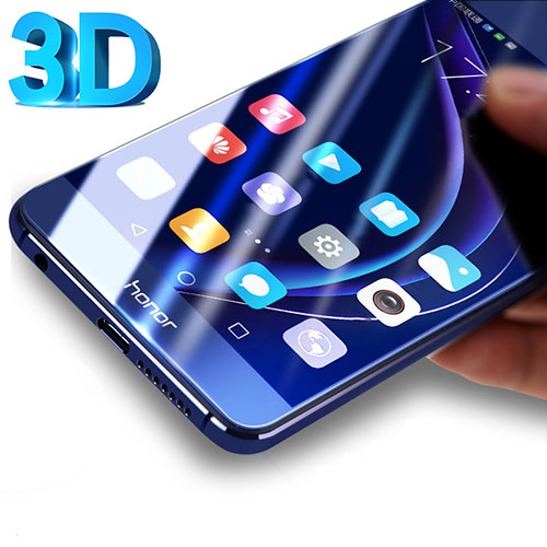 3D Tempered Glass Screen Protector Film for Huawei Honor 8 Clear