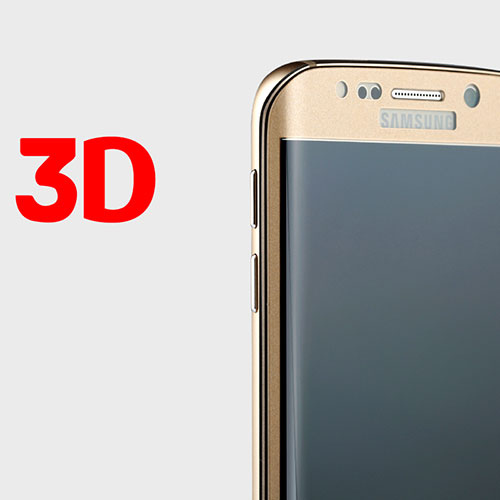 3D Tempered Glass Screen Protector Film for Samsung Galaxy S6 Edge+ Plus SM-G928F Clear