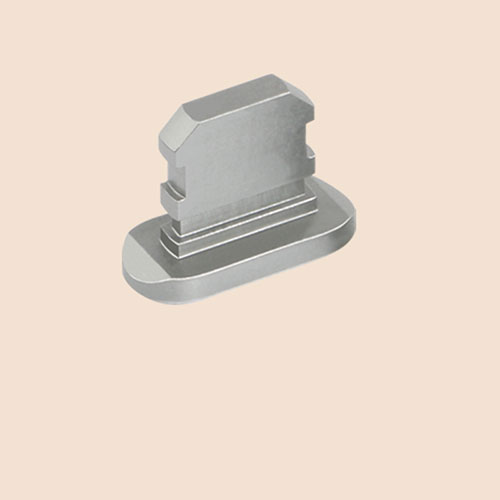 Anti Dust Cap Lightning Jack Plug Cover Protector Plugy Stopper Universal J06 for Apple iPad Mini 5 (2019) Gray