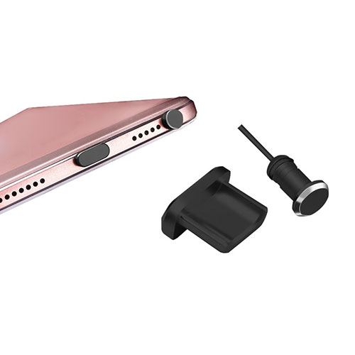 Anti Dust Cap Micro USB-B Plug Cover Protector Plugy Android Universal H01 Black