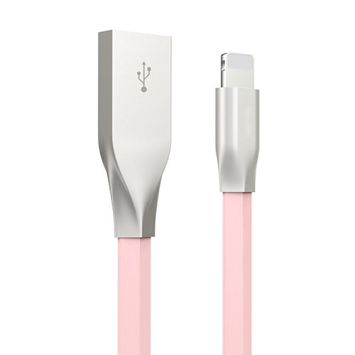 Charger USB Data Cable Charging Cord C05 for Apple iPhone 13 Pink