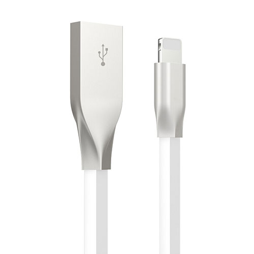 Charger USB Data Cable Charging Cord C05 for Apple iPhone 14 White