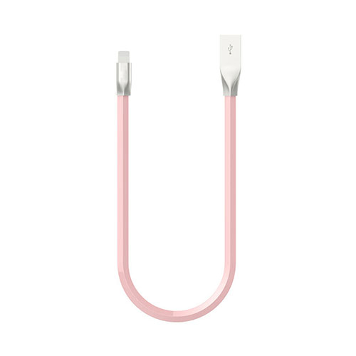 Charger USB Data Cable Charging Cord C06 for Apple iPhone 12 Pink