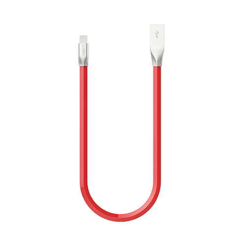 Charger USB Data Cable Charging Cord C06 for Apple iPhone 13 Mini Red