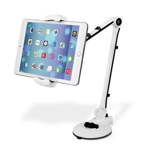 Flexible Tablet Stand Mount Holder Universal H01 for Apple iPad Mini 3 White