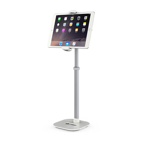 Flexible Tablet Stand Mount Holder Universal K09 for Apple iPad 10.2 (2020) White
