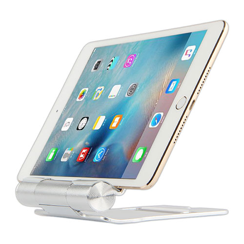 Flexible Tablet Stand Mount Holder Universal K14 for Apple iPad Air 3 Silver