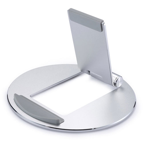 Flexible Tablet Stand Mount Holder Universal K16 for Apple iPad Air 10.9 (2020) Silver