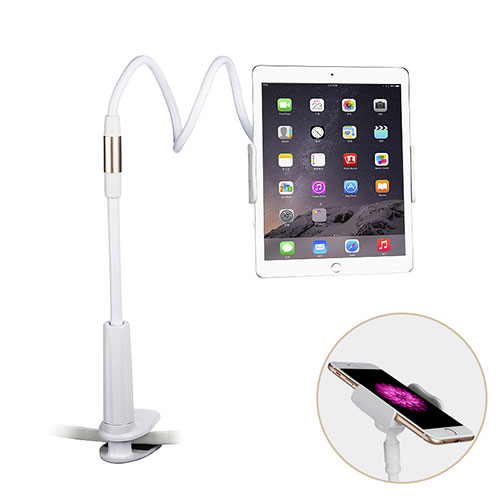 Flexible Tablet Stand Mount Holder Universal T29 for Apple iPad Pro 12.9 White