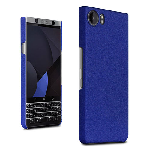 Hard Rigid Plastic Case Quicksand Cover for Blackberry KEYone Blue