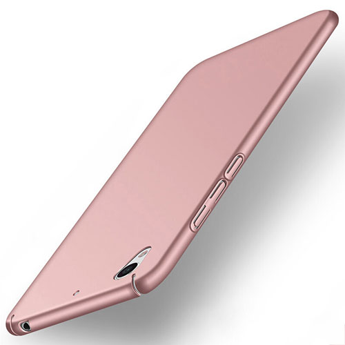 Hard Rigid Plastic Matte Finish Back Cover for Huawei Honor 5A Rose Gold