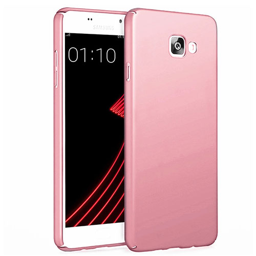Hard Rigid Plastic Matte Finish Back Cover for Samsung Galaxy A3 (2017) SM-A320F Rose Gold