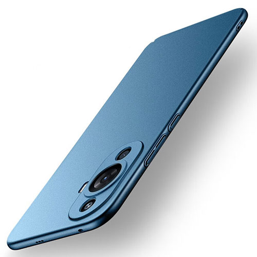Hard Rigid Plastic Matte Finish Case Back Cover for Huawei Nova 11 Pro Blue