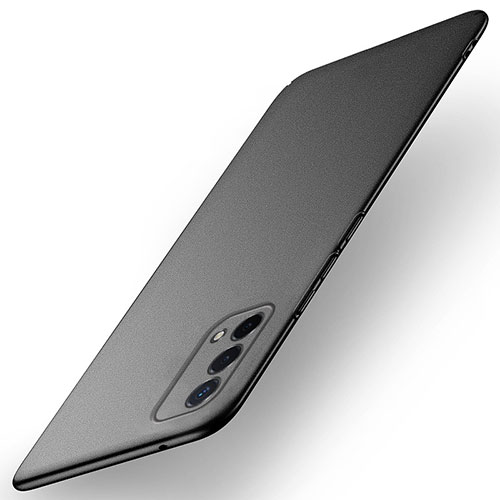 Hard Rigid Plastic Matte Finish Case Back Cover for OnePlus Nord N200 5G Black