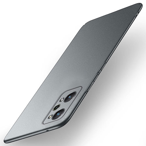 Hard Rigid Plastic Matte Finish Case Back Cover for Realme GT Neo 3T 5G Gray
