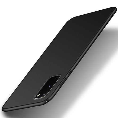 Hard Rigid Plastic Matte Finish Case Back Cover for Samsung Galaxy S20 5G Black