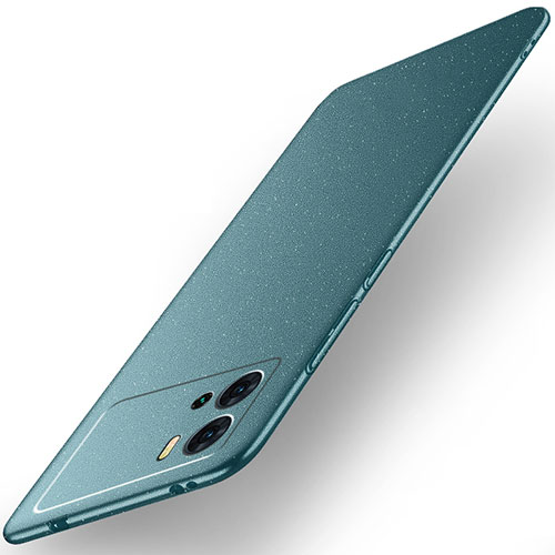 Hard Rigid Plastic Matte Finish Case Back Cover for Vivo iQOO 9 5G Green