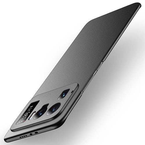 Hard Rigid Plastic Matte Finish Case Back Cover for Xiaomi Mi 11 Ultra 5G Black