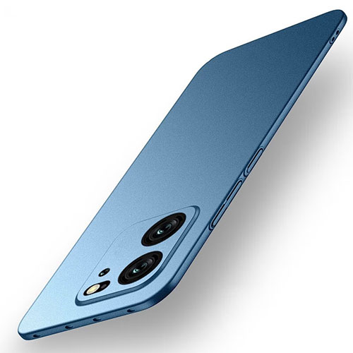 Hard Rigid Plastic Matte Finish Case Back Cover for Xiaomi Mi 13T 5G Blue