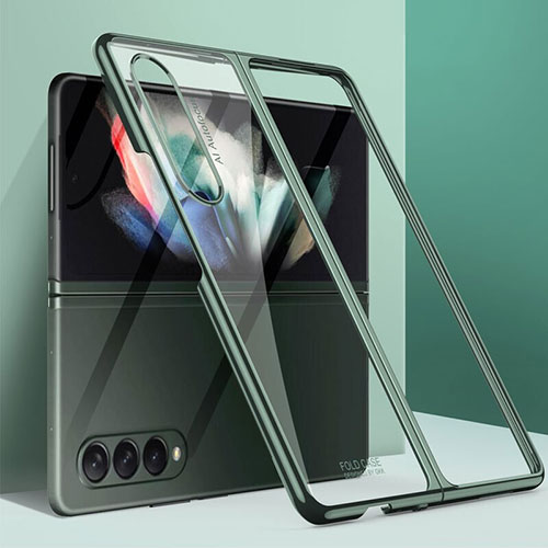 Hard Rigid Plastic Matte Finish Case Back Cover L03 for Samsung Galaxy Z Fold4 5G Green
