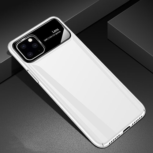 Hard Rigid Plastic Matte Finish Case Back Cover M01 for Apple iPhone 11 Pro White