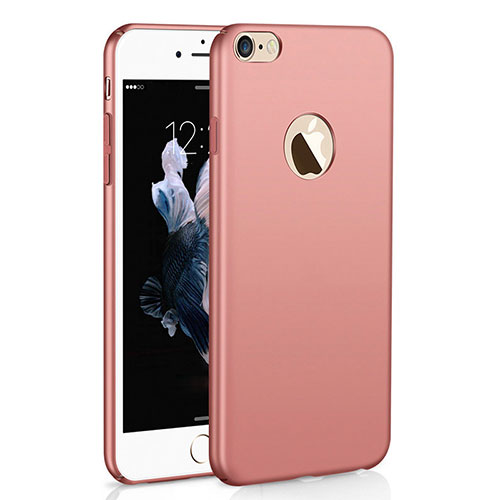 Hard Rigid Plastic Matte Finish Case Back Cover M01 for Apple iPhone 6S Plus Rose Gold