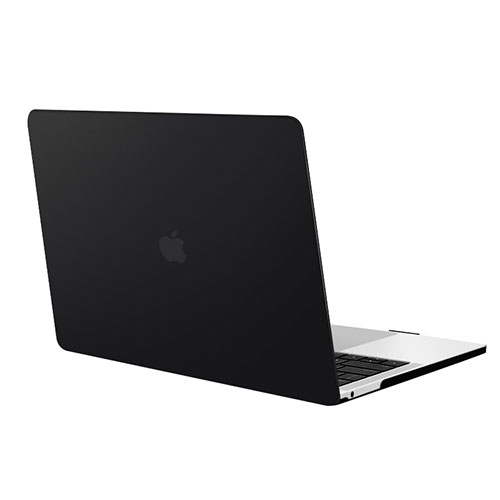 Hard Rigid Plastic Matte Finish Case Back Cover M01 for Apple MacBook Air 13 inch (2020) Black