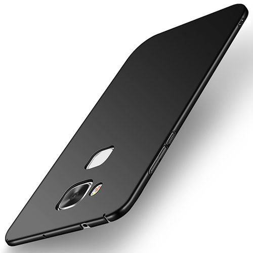 Hard Rigid Plastic Matte Finish Case Back Cover M01 for Huawei G8 Black