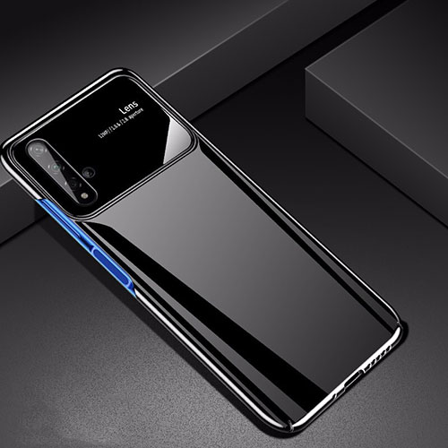 Hard Rigid Plastic Matte Finish Case Back Cover M01 for Huawei Honor 20 Black