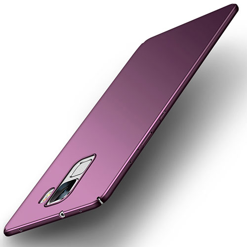 Hard Rigid Plastic Matte Finish Case Back Cover M01 for Huawei Honor 7 Dual SIM Purple