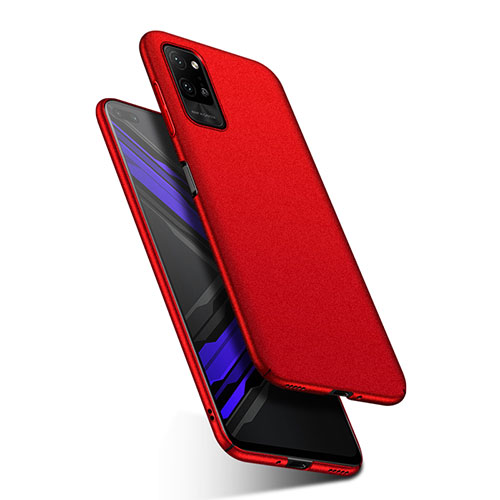 Hard Rigid Plastic Matte Finish Case Back Cover M01 for Huawei Honor Play4 Pro 5G Red