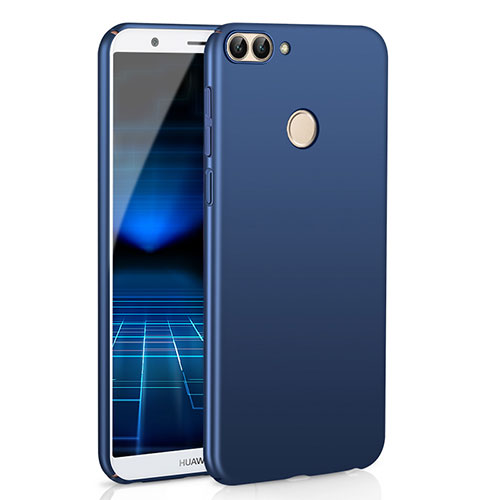 Hard Rigid Plastic Matte Finish Case Back Cover M01 for Huawei P Smart Blue