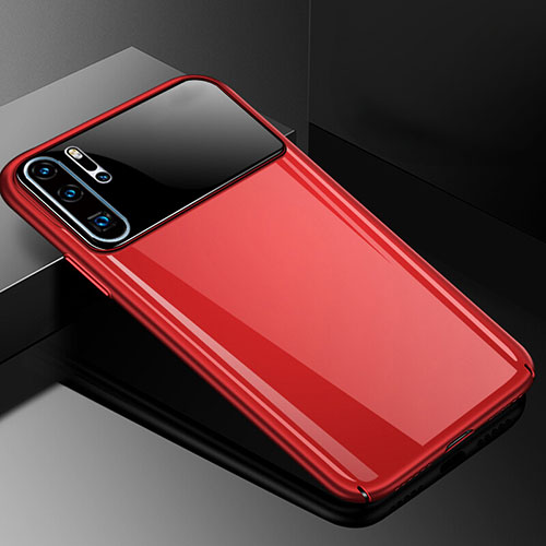 Hard Rigid Plastic Matte Finish Case Back Cover M01 for Huawei P30 Pro New Edition Red