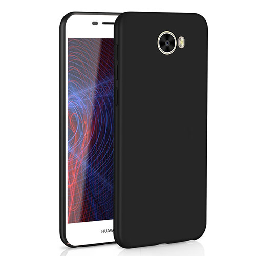 Hard Rigid Plastic Matte Finish Case Back Cover M01 for Huawei Y5 II Y5 2 Black