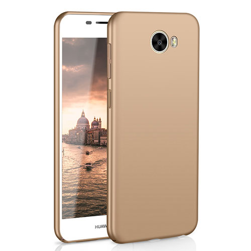 Hard Rigid Plastic Matte Finish Case Back Cover M01 for Huawei Y5 II Y5 2 Gold