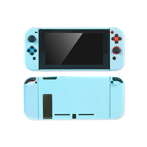 Hard Rigid Plastic Matte Finish Case Back Cover M01 for Nintendo Switch Sky Blue
